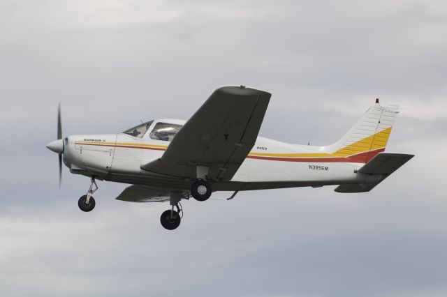 Piper Cherokee (N3956M) - 56M departing 02 at 4B8 after a touch and go