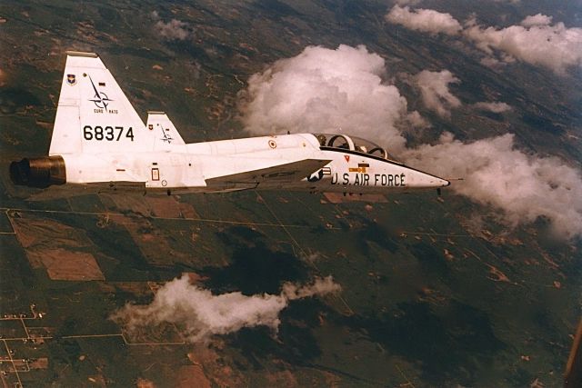 Northrop T-38 Talon (68-8347) - T-38s operating in a MOA west of KFWH