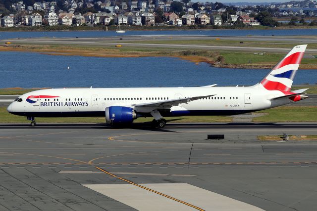 Boeing 787-8 (G-ZBKS) - 'Speedbird 13 Golf' arriving from London-Heathrow