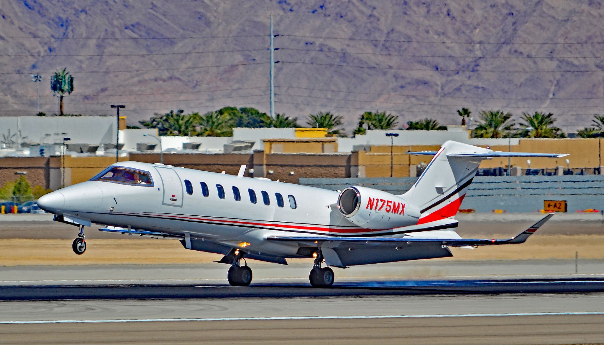 Learjet 45 (N175MX) - N175MX 2014 LEARJET  45 s/n 497 - Las Vegas - McCarran International (LAS / KLAS)br /USA - Nevada, March 16, 2016br /Photo: Tomás Del Coro