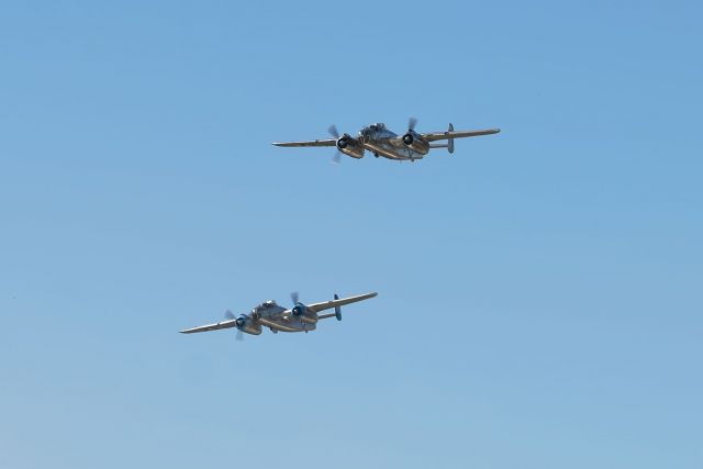 North American TB-25 Mitchell — - N27493 and N125AZ