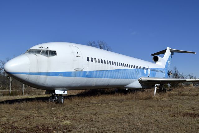 BOEING 727-200 (YA-FAX) - Final resting place for this former Ariana Afghan Airlines 722Adv. February 2014