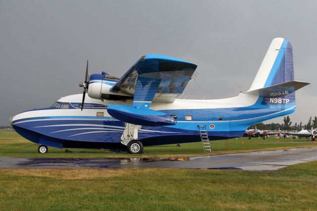 Grumman HU-16 Albatross (N98TP) - Just after a heavy rainshower.