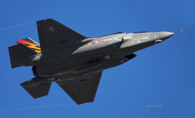 F35B — - First production F-35B departing Dobbins AFB, GA Sunday, 11/15/2009, enroute to Pax River for testing.