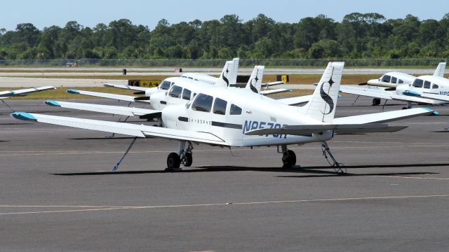 Piper Cherokee (N8570R) - 10/05/2022:br /At the ramp of Skyborne Airline Academy.