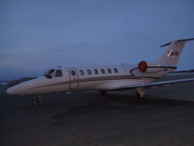 Cessna Citation CJ3 (N80HB) - Parked at Woodward Aviation FBO, Goose Airport NL. April 29/09