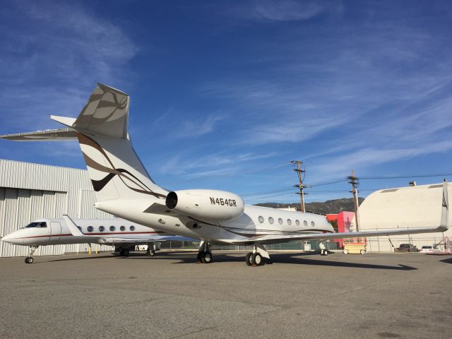 Gulfstream Aerospace Gulfstream V (N464GR) - Quite the upgrade...