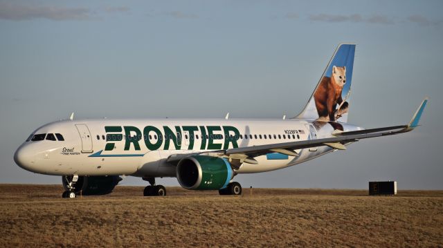 Airbus A320 (N328FR) - "Scout"