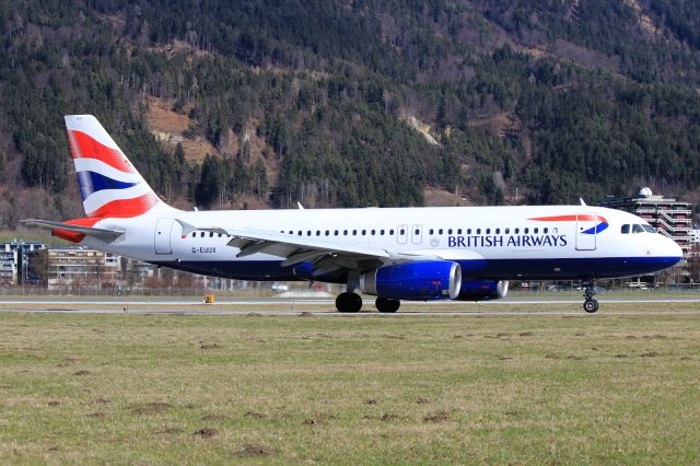 Airbus A320 (G-EUUX)