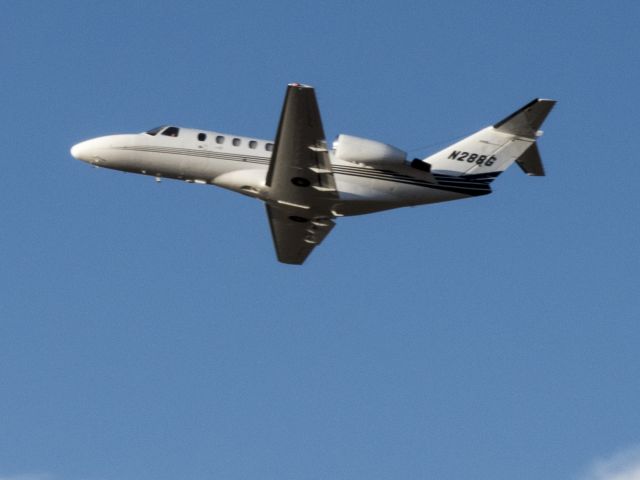 Cessna Citation CJ2+ (N288G) - Take of at Lake Tahoe. Impressive performance on a hot & high airport. 28