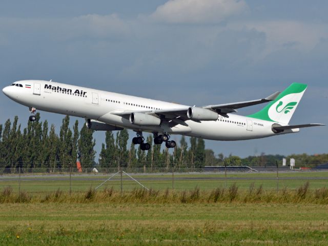 Airbus A340-300 — - St. Magleby RWY22R