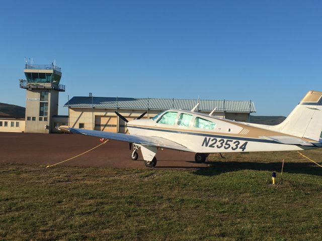 Beechcraft Bonanza (33) (N23534) - Miquelon, France