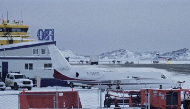 IAI 1124 Westwind (C-GDSR) - Spotted in Iqaluit, Nunavut on Nov.05.2015 