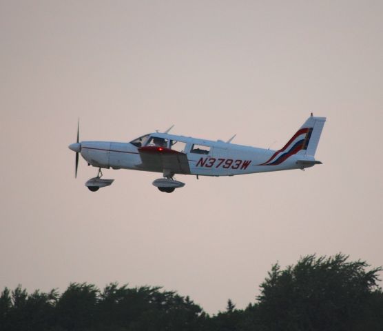 Piper Saratoga (N3793W) - Departing EAA Airventure/Oshkosh on 24 July 2012