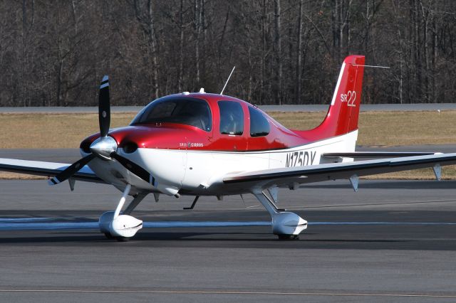 Cirrus SR-22 (N175DY) - PROSPERO LLC at KJQF - 12/19/14