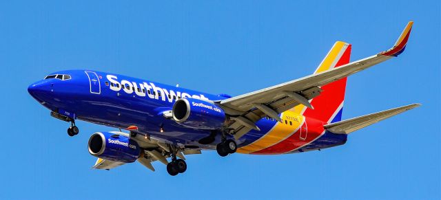Boeing 737-700 (N7721E) - N7721E Southwest Airlines Boeing 737-7BD s/n 34479 - Las Vegas - Harry Reid International Airport KLASbr /USA - Nevada May 13, 2022br /Photo: Tomás Del Coro