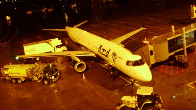 Embraer ERJ-190 (PR-AZD) - Azul Brazilian Airlines parked at SBPA (Embraer E190)