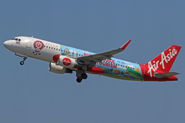 Airbus A320 (HS-BBJ) - "Sustainable Asean Tourism" livery