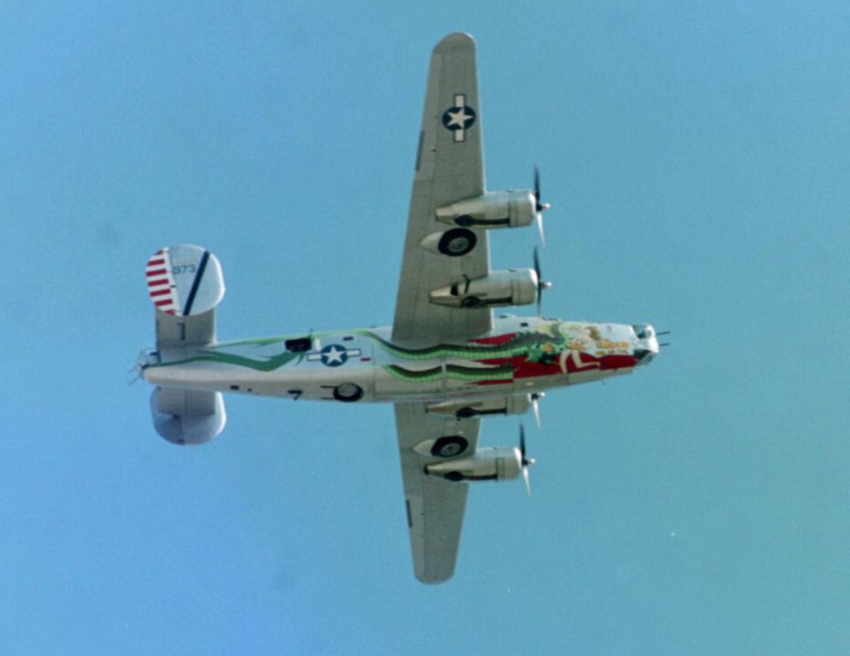 Consolidated B-24 Liberator (NX224J) - "Dragon and His Tail" B-24 in 2003 -- later redone as "Witchcraft".