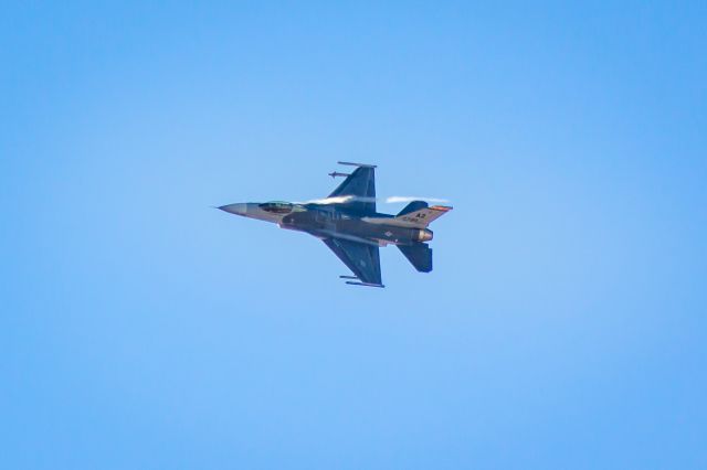 Lockheed F-16 Fighting Falcon — - Captured on 02/07/2015 while standing on Million Airs ramp at Tuscon.