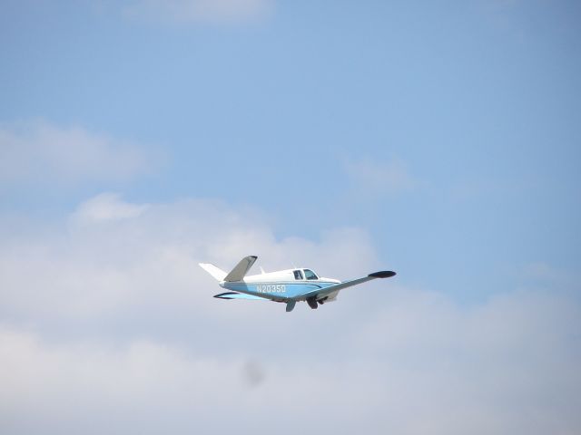 Beechcraft 35 Bonanza (N2035D) - From the Terminal Observation Deck