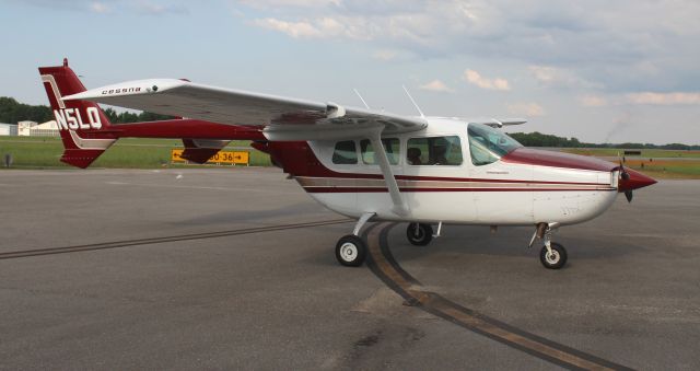 Cessna Super Skymaster (N5LQ) - A 1969 model Cessna T337E Super Skymaster on the general aviation ramp at Northwest Alabama Regional Airport, Muscle Shoals, AL - late afternoon June 2, 2020.