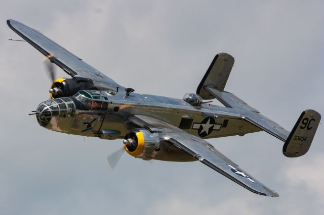 North American TB-25 Mitchell (N3774) - Yankee Air Museum's Douglas B-25 Mitchell "Yankee Warrior" at Thunder Over Michigan 2019