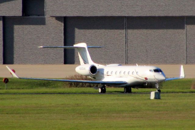 Gulfstream Aerospace Gulfstream G650 (N650AN) - Parked on the Delta Ramp on 4-Nov-20.