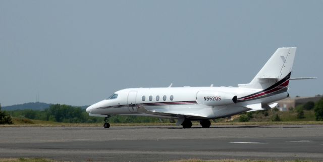 Cessna Citation Latitude (N552QS) - Taxiing to parking is this Cessna 680A Citation Latitude in the Spring of 2023.
