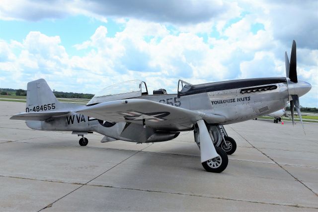 North American P-51 Mustang (0484655) - 07-30-2019 at open house.