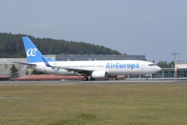 Boeing 737-800 (EC-MJU) - EC-MJU Ready To TakeOff From LEVX To LEMD. 28-08-2021