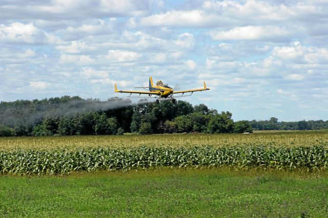 — — - An Air Tractor at Work