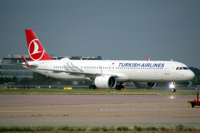 Airbus A321neo (TC-LUP) - Taxiing to Stand 239 on 11-Jul-23 operating flight THY1983 from LTFM.