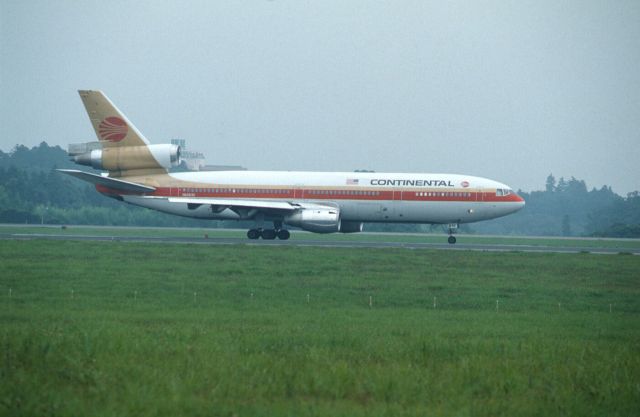 McDonnell Douglas DC-10 (N68042) - Departure at Narita Intl Airport Rwy16 on 1989/08/20