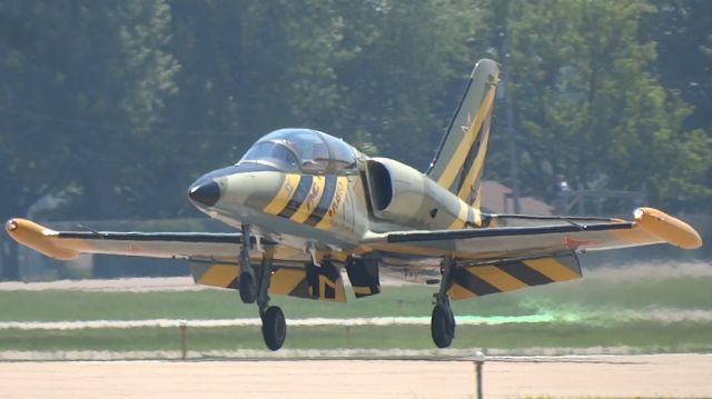 Aero L-39 Albatros — - L39 landing at EAA Airventure 2021