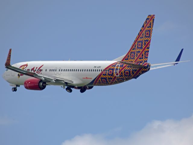 Boeing 737-800 (PK-LBY) - Batik Air