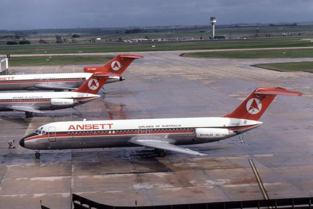 McDonnell Douglas DC-9-30 (VH-CZD) - VH-CZD of Ansett Airlines at Melbourne Airport in 1979