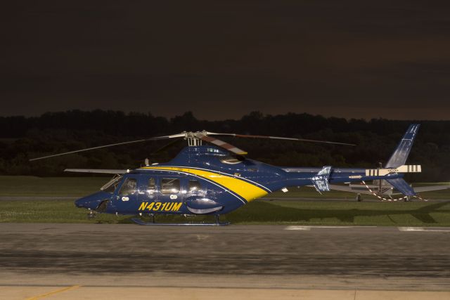Bell 430 (N431UM) - N431UM  Bell 430  KFDK  20130524