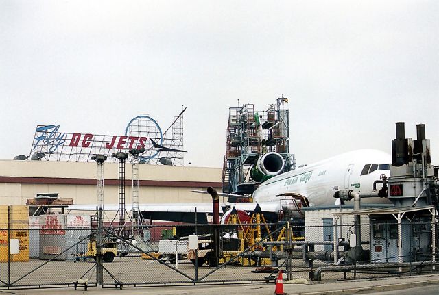 Boeing MD-11 (B-16113) - KLGB - B-16113 at the McDonnell Douglas Plant in Long Beach in Nov 1998. This was my only trip to LGB.