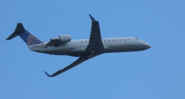 Canadair Regional Jet CRJ-200 (N983SW) - Shortly after departure is this 2005 United  Express Canadair Regional Express 200LR from the Spring of 2022.