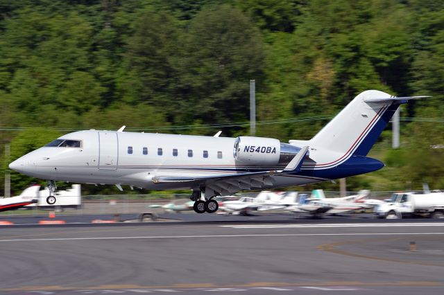 Canadair Challenger (N540BA)