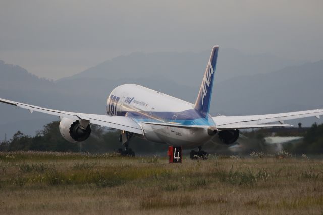 Boeing 787-8 (JA816A) - 02 October 2016:HKD-HND.