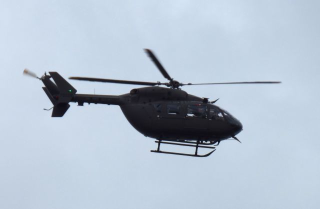 — — - This US Army Helo was headed south along the beach in Neptune, NJ April 2018.