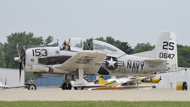 North American Trojan (N757K) - Airventure 2019