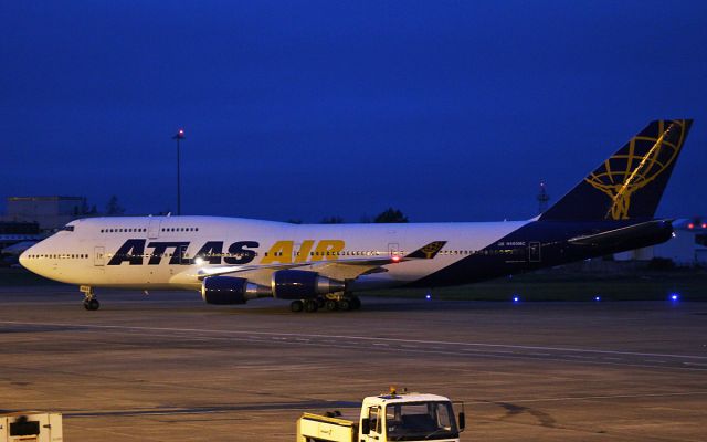 Boeing 747-400 (N465MC) - atlas air b747-446 n465mc arriving in shannon 20/10/18.