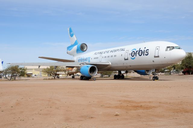 McDonnell Douglas DC-10 (N220AU) - Line #2. Oldest surviving DC-10 at the Pima Air Museum.