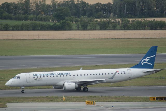 Embraer ERJ-190 (4O-AOA) - Montenegro Airlines EMB 190-195 cn180 23 juli 2018