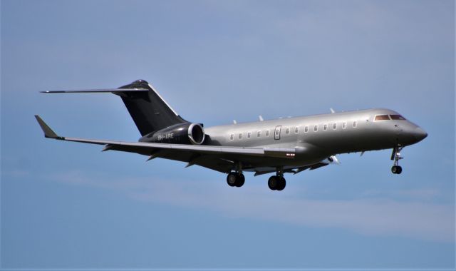 Bombardier Global 5000 (9H-ARE) - Santa Maria Island International Airport - LPAZ. March 12, 2022.