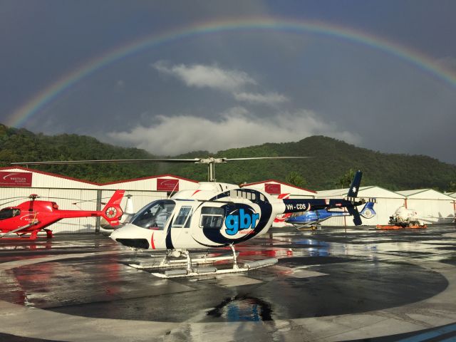 Bell JetRanger (VH-CDS) - GBR Helicopters, Cairns