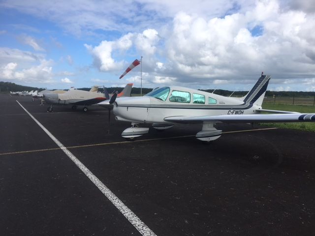 Piper Cherokee (C-FWDH) - Flew from Trinidad to TTPP to Guadeloupe TFFR